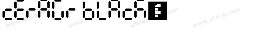 ceraGR black字体字体转换